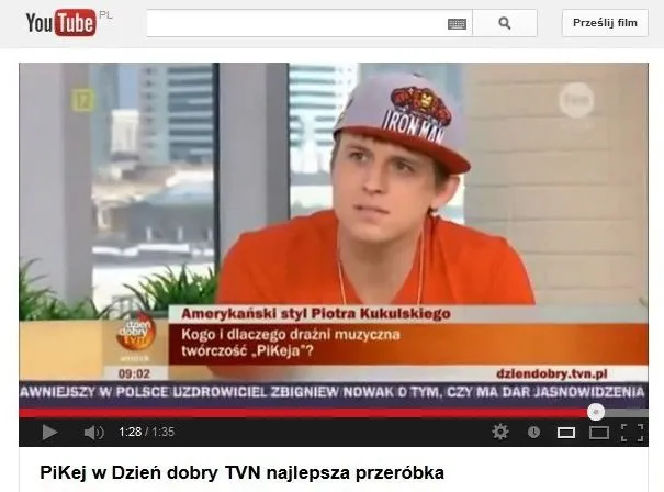 Pikej w "Dzień Dobry TVN"