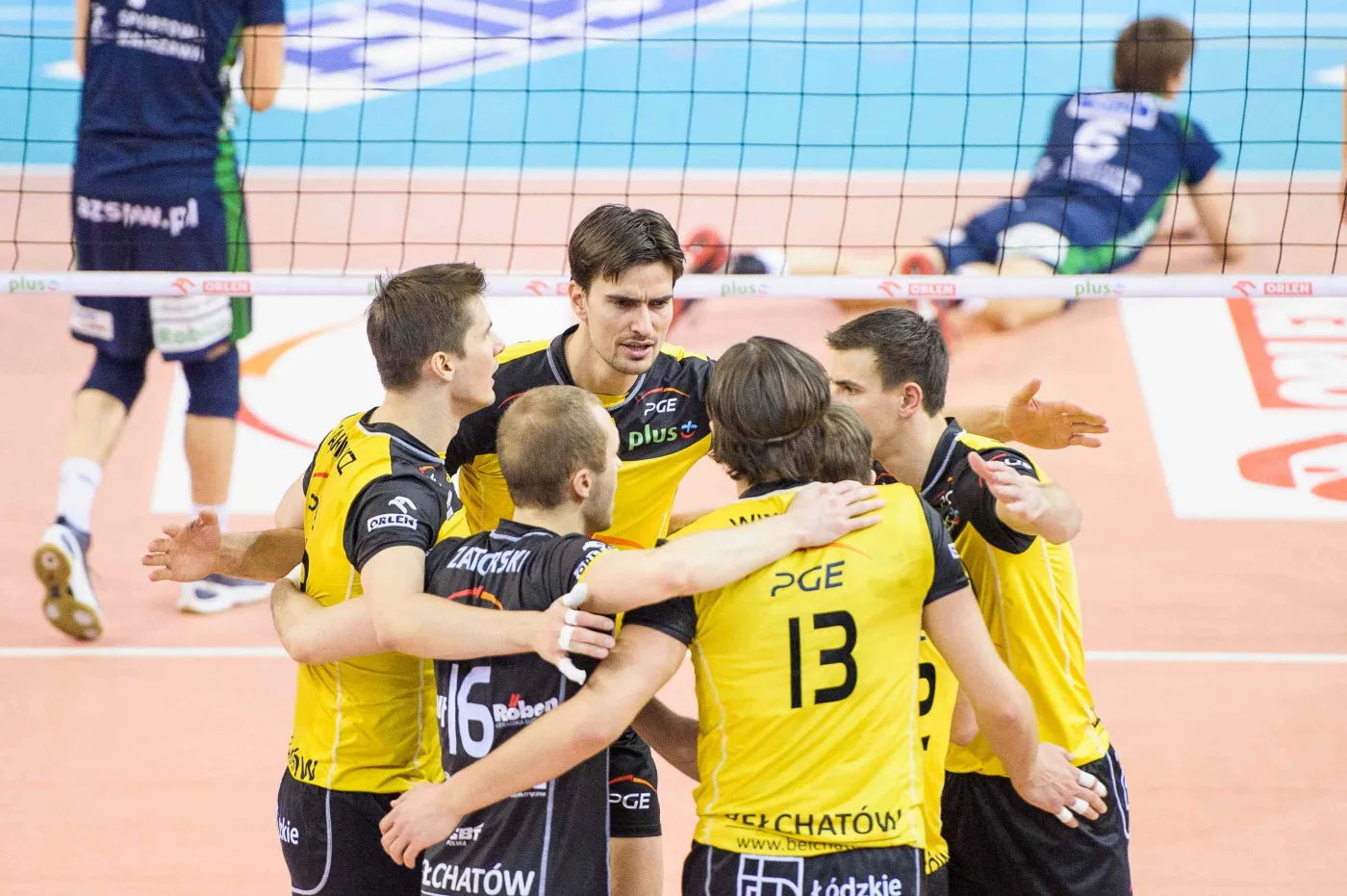 Radość siatkarzy Skry