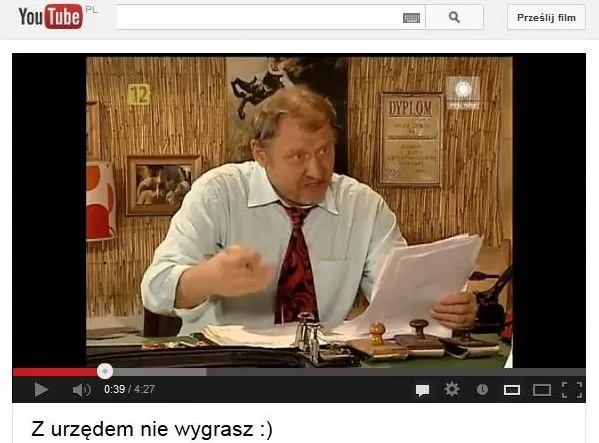 Choćbyś się bardzo starał, z urzędnikiem nie wygrasz [WIDEO]