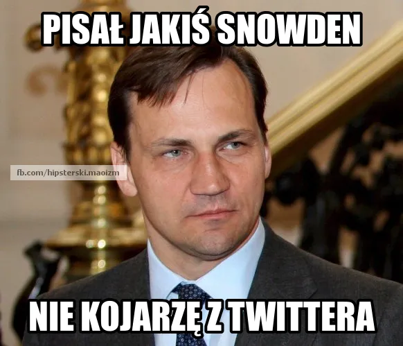 Radosław Sikorski - mem