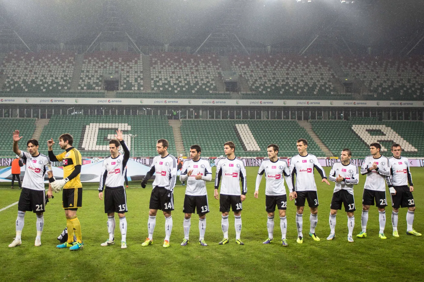 Piłkarze Legii Warszawa