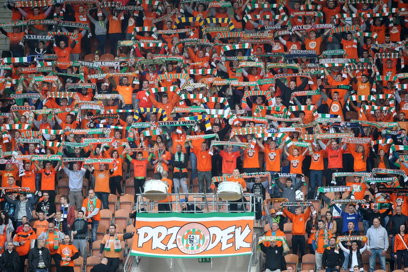 Kibice Zagłębia Lubin
