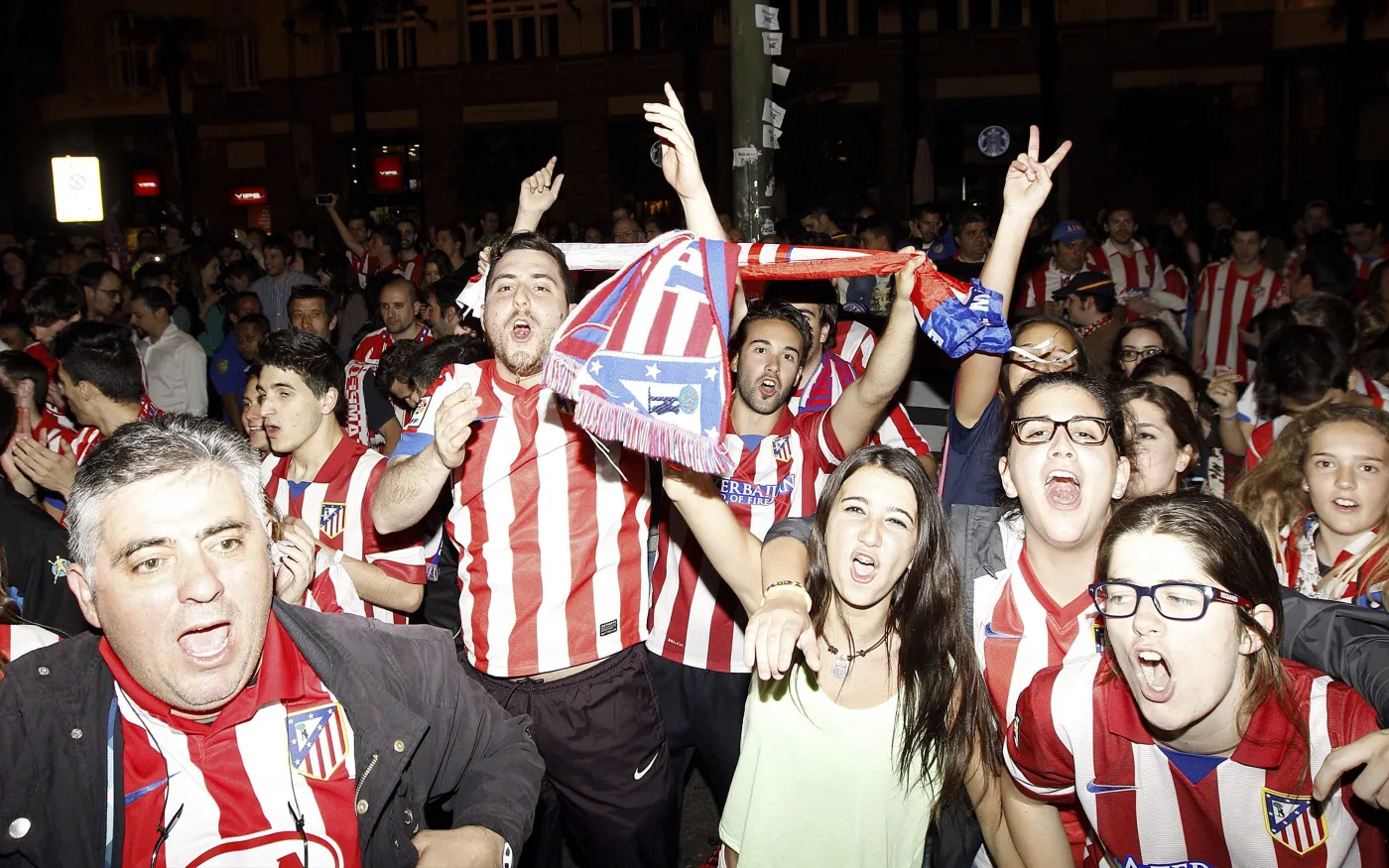 Kibice Atletico Madryt