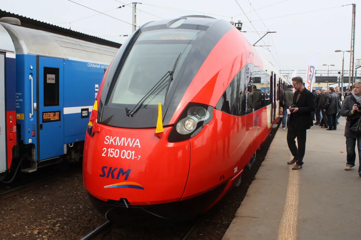 Pociąg SKM w Warszawie