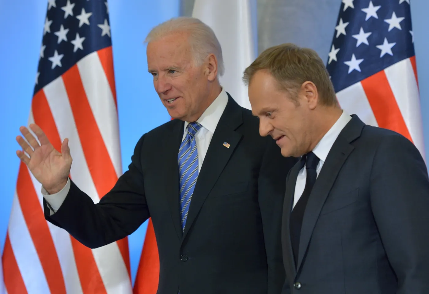 Joe Biden i Donald Tusk