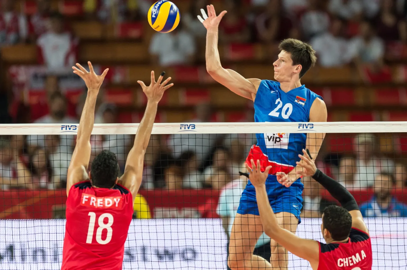 Mecz Serbia-Wenezuela