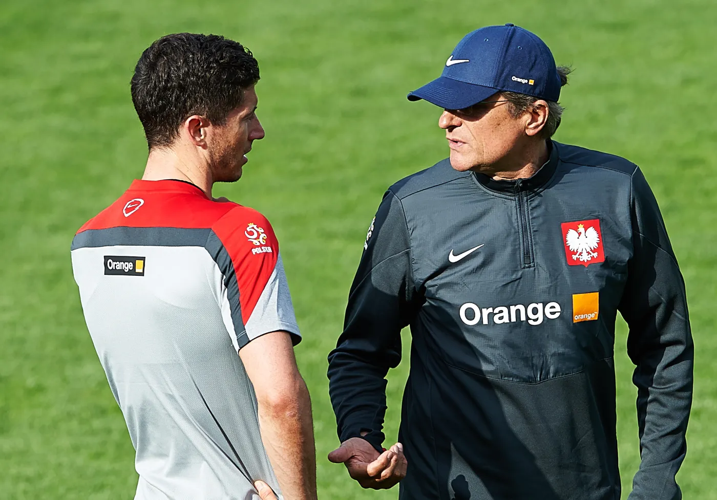 Adam Nawałka (z prawej)