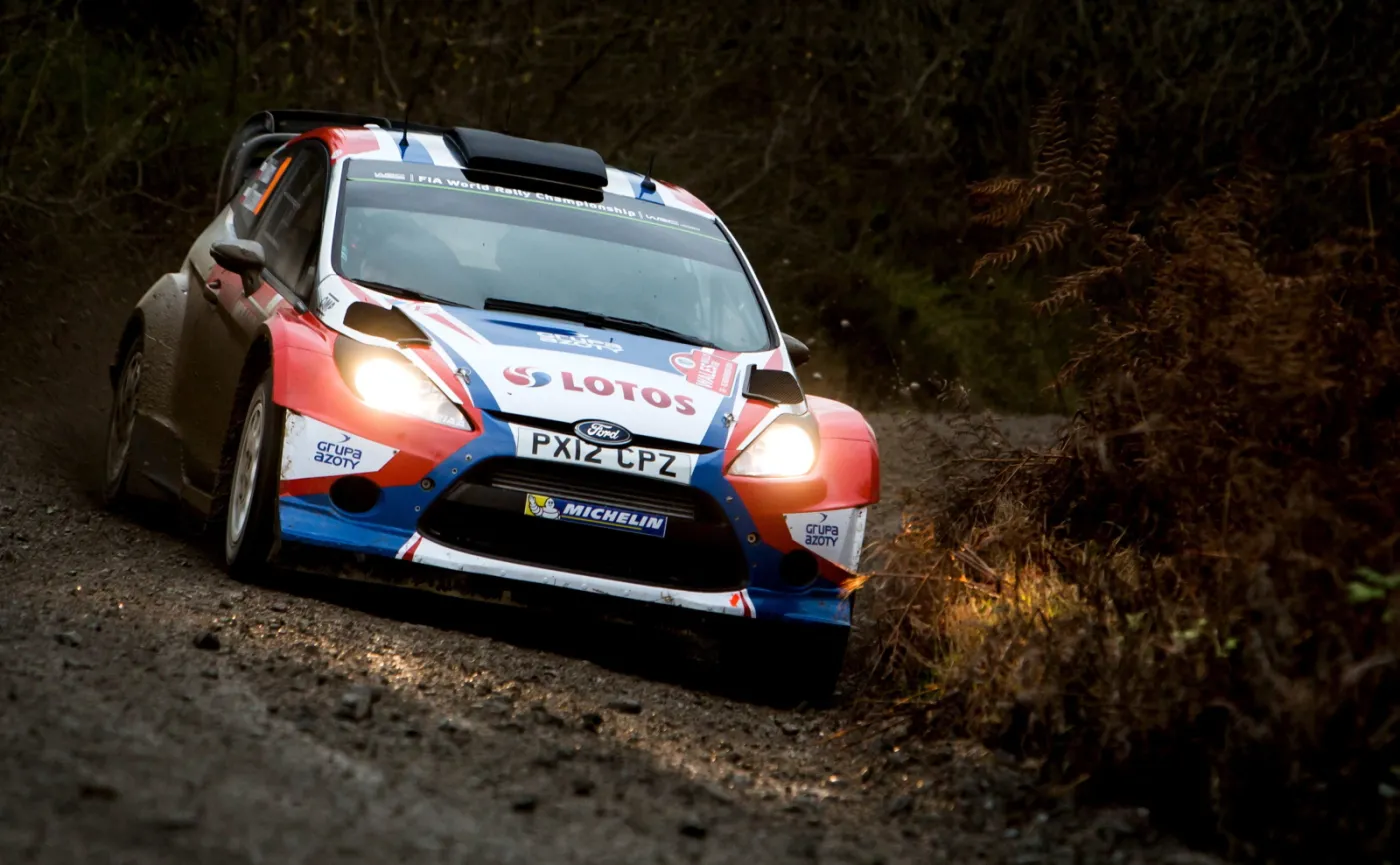 Robert Kubica na trasie