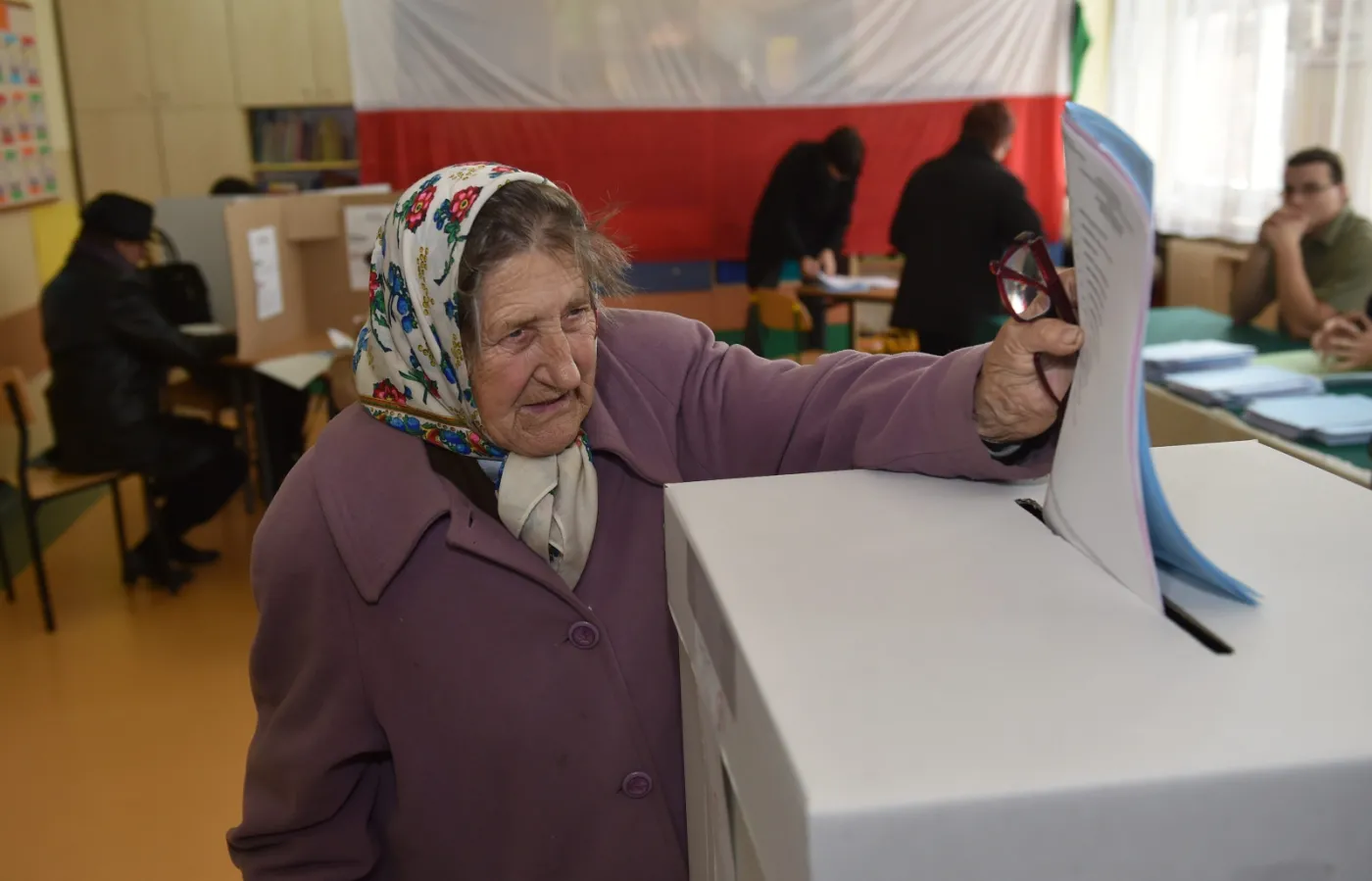 Wybory samorządowe 2014: We Włocławku zabrakło... miejsca w urnach