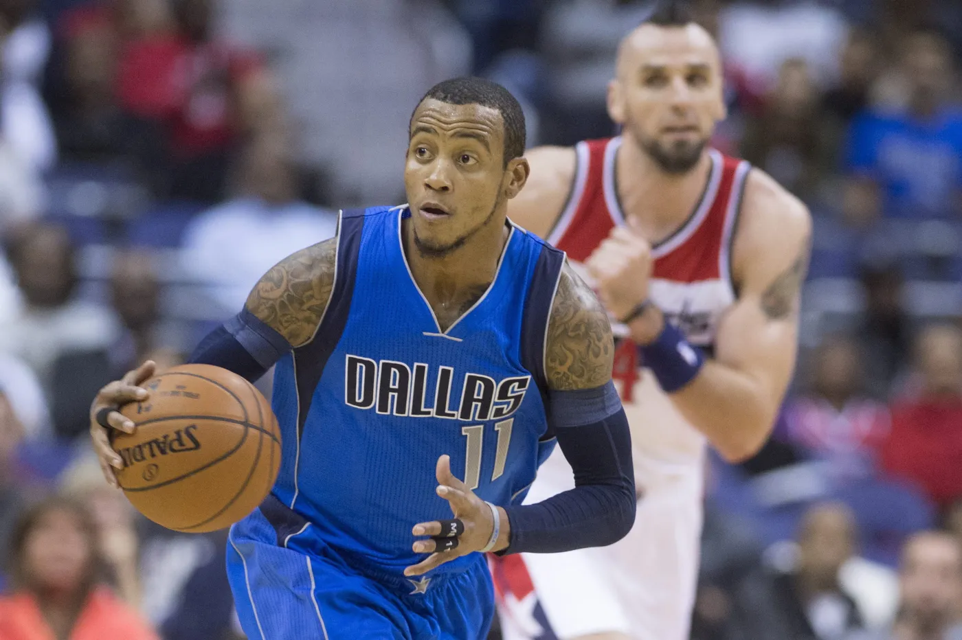 Marcin Gortat (z prawej)