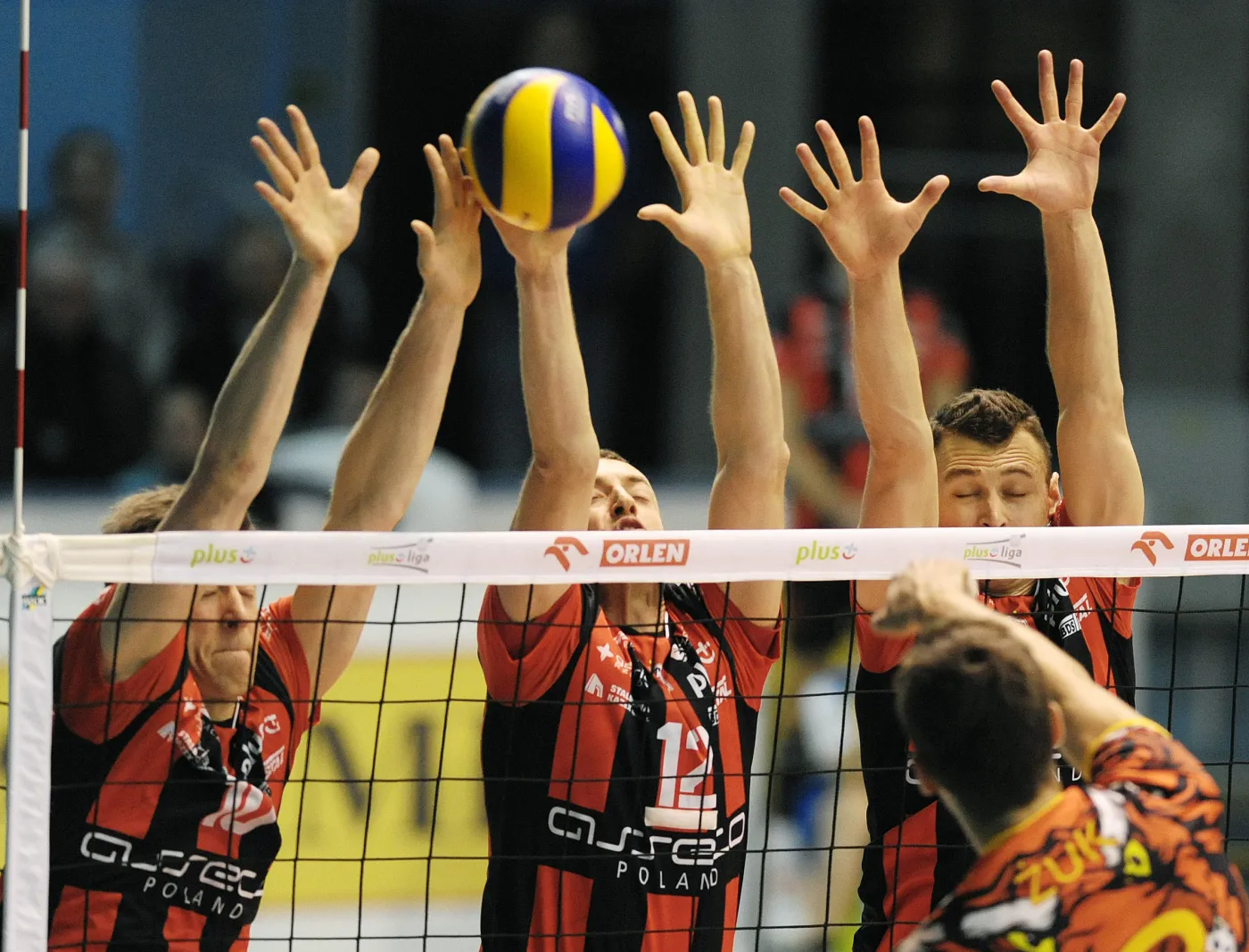 Blok siatkarzy Resovii