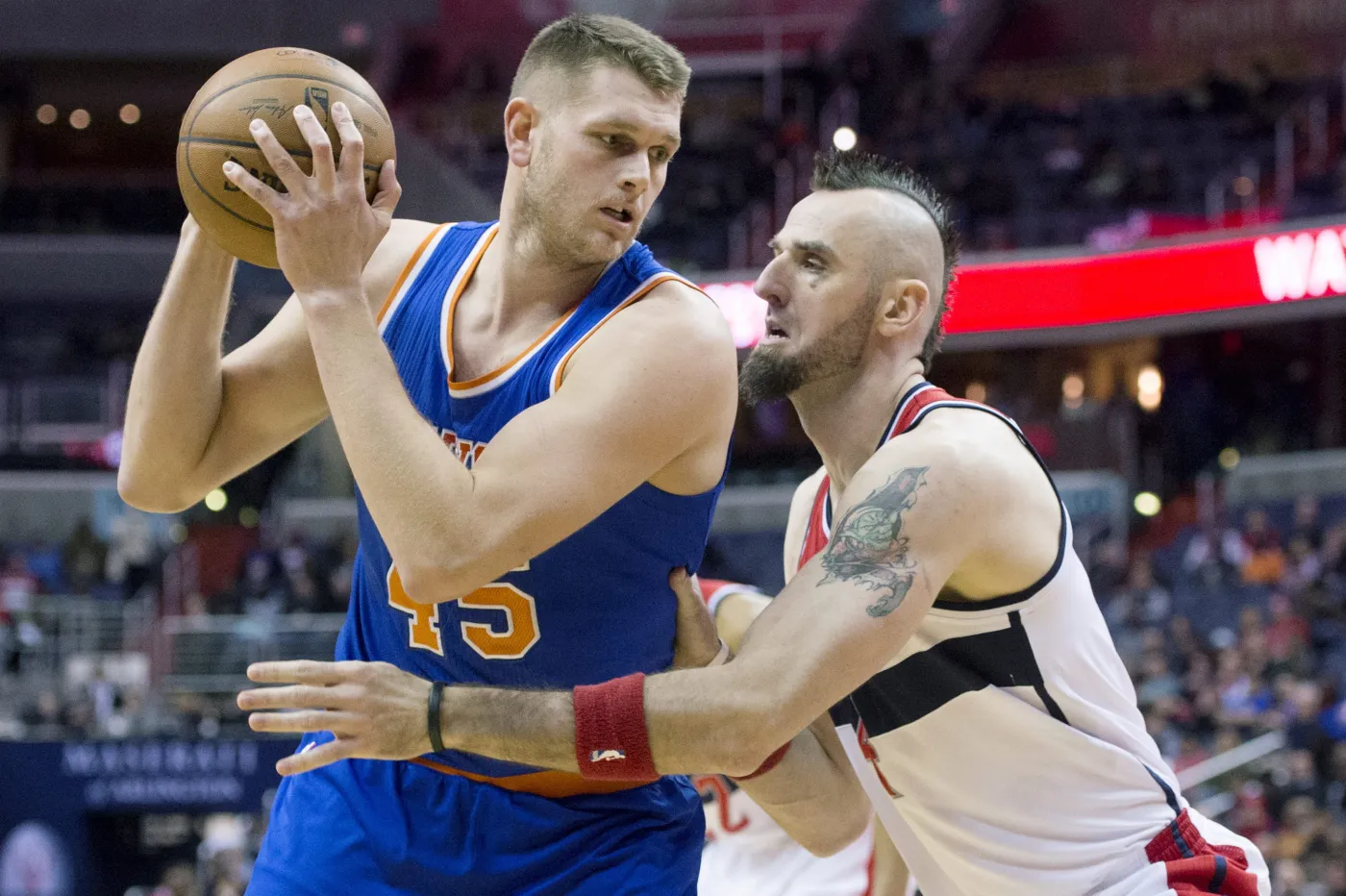 Marcin Gortat (z prawej)