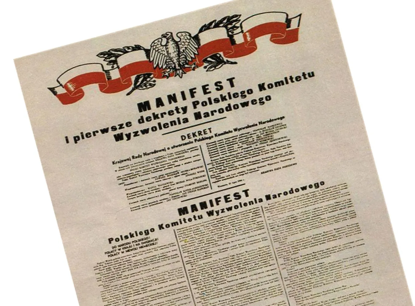 Manifest PKWN z 1944 r.