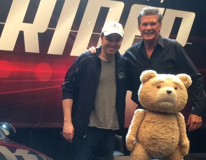 David Hasselhoff i Ted