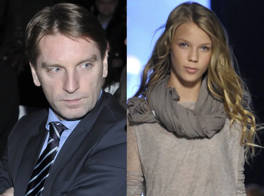 Tomasz Lis z córką Igą