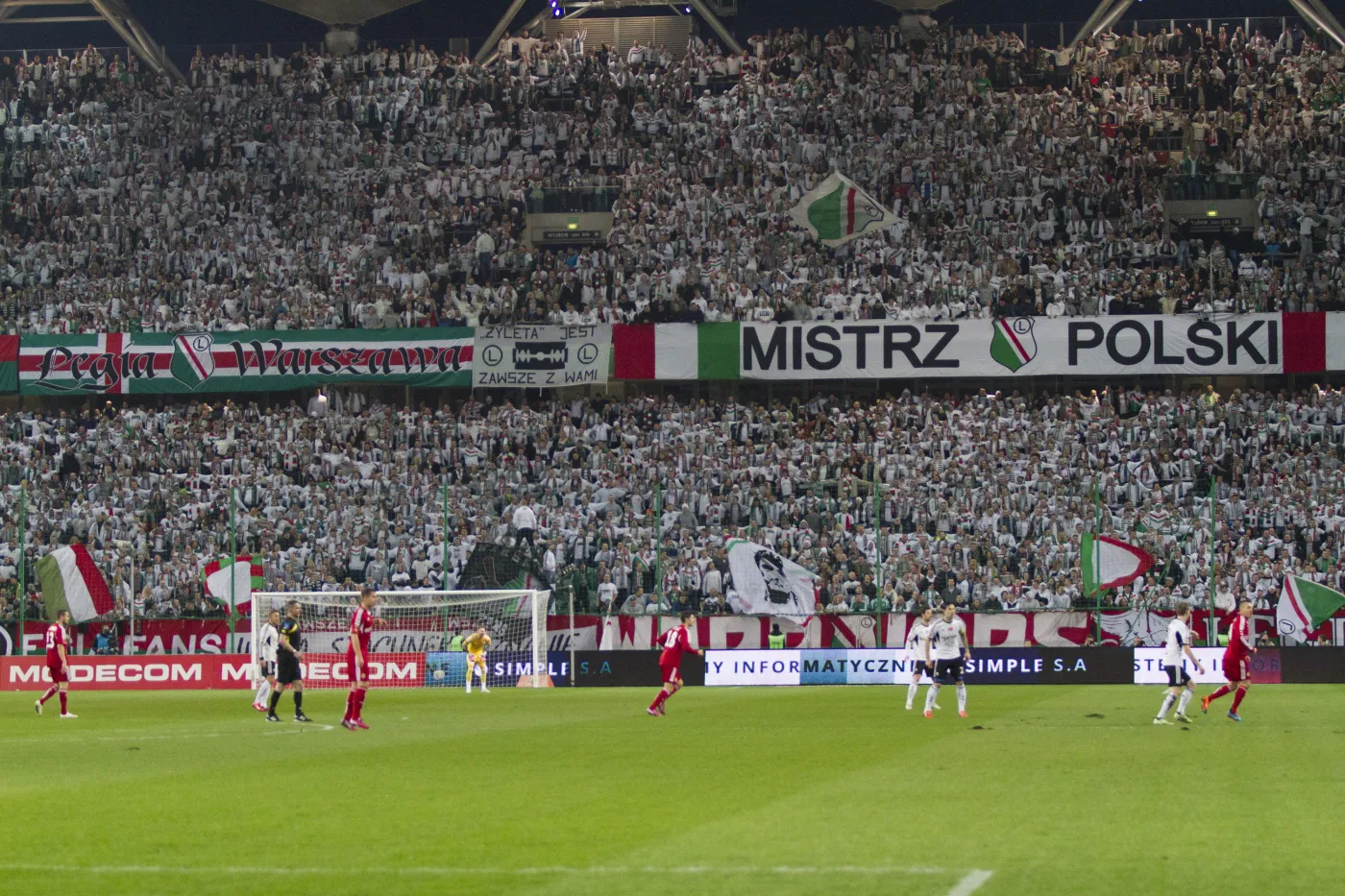 Kibice Legii Warszawa