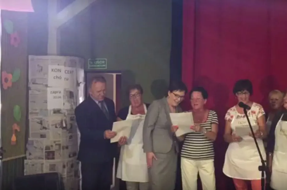 Ewa Kopacz w Przywidzu