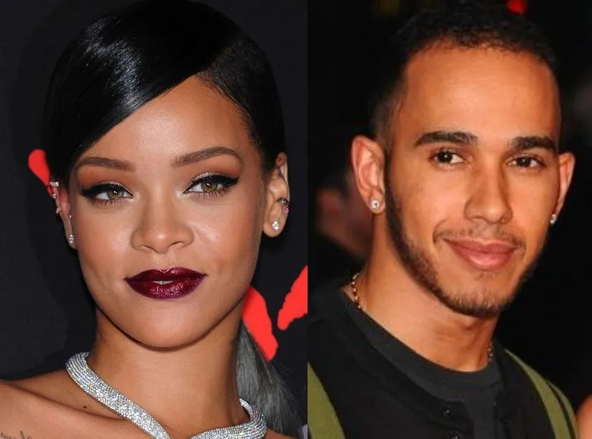 Rihanna, Lewis Hamilton