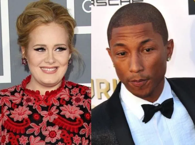 Adele, Pharrell Williams