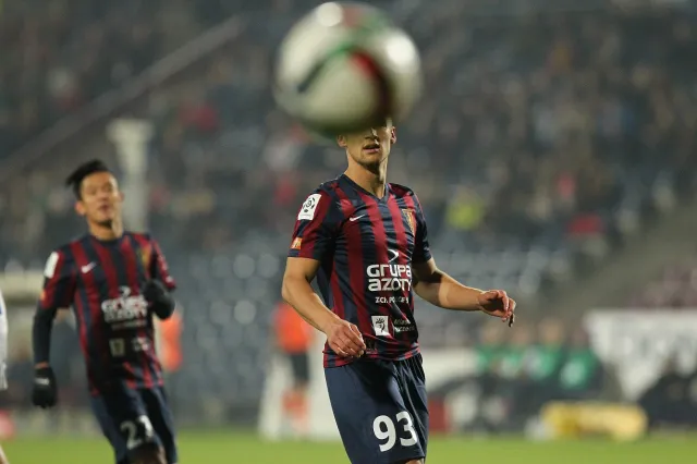 Pilkarze Pogoni Szczecin rzucili wyzwanie pozostałym drużynom Ekstraklasy. WIDEO