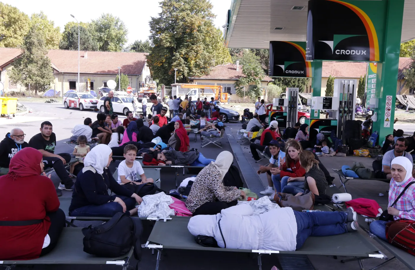 Zamieszki w Chorwacji. Uciekinierzy pobili się o dostęp do pociągu