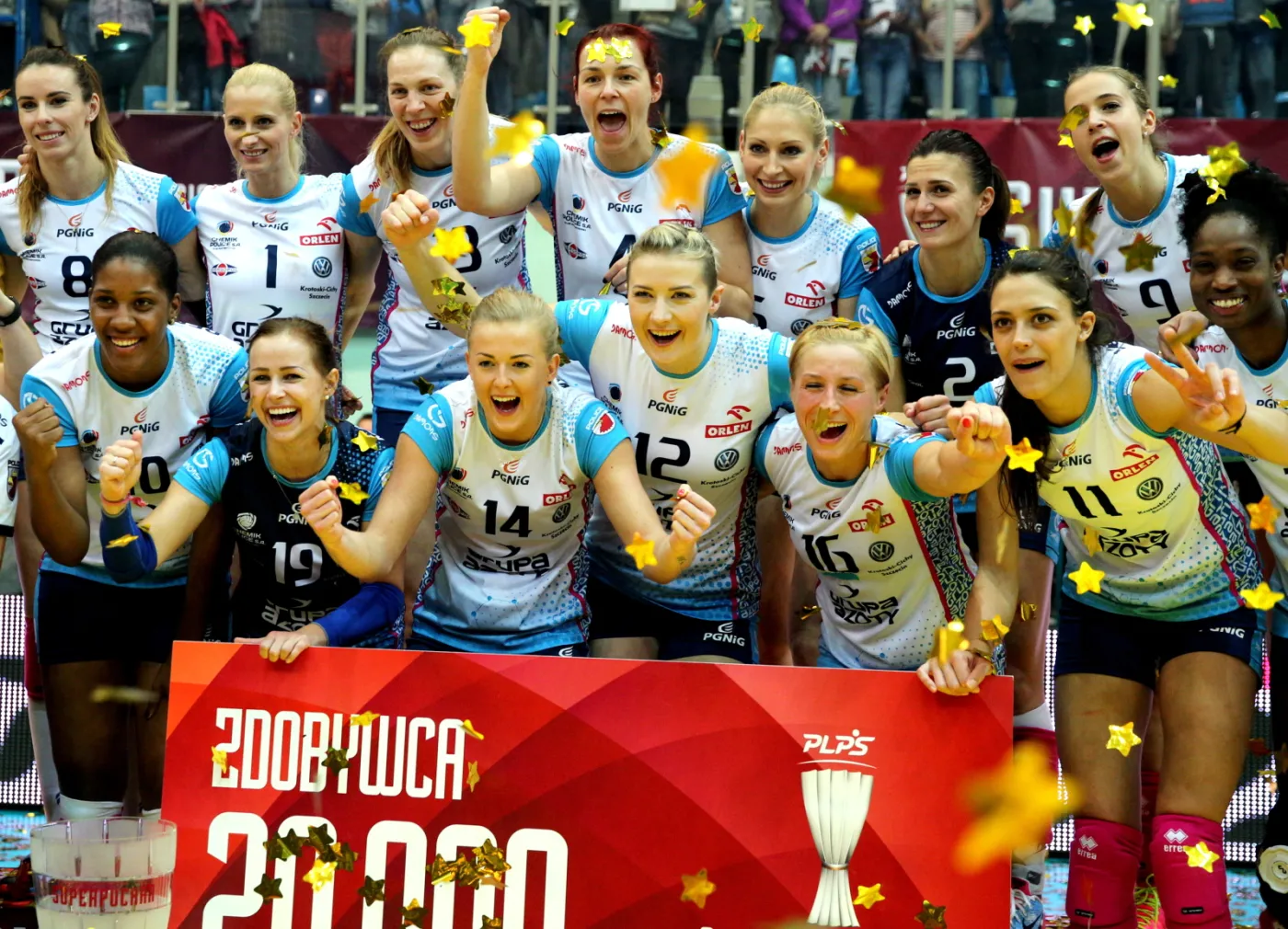 Superpuchar dla Chemika. Siatkarki Chemika Police pokonały PGE Atom Trefl Sopot w meczu o Superpuchar Polski