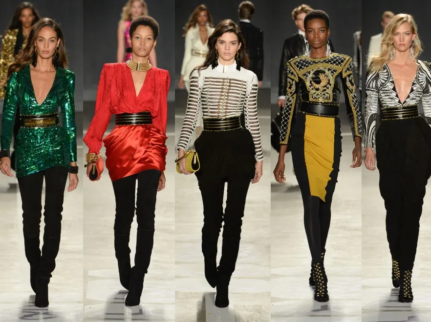 Prosto z wybiegu! Pokaz kolekcji Balmain x H&M w Nowym Jorku