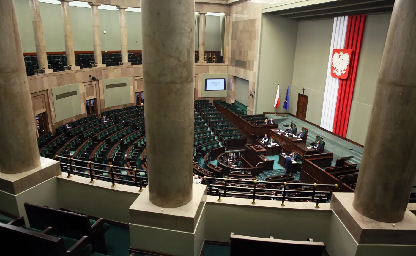 Sala posiedzień Sejmu