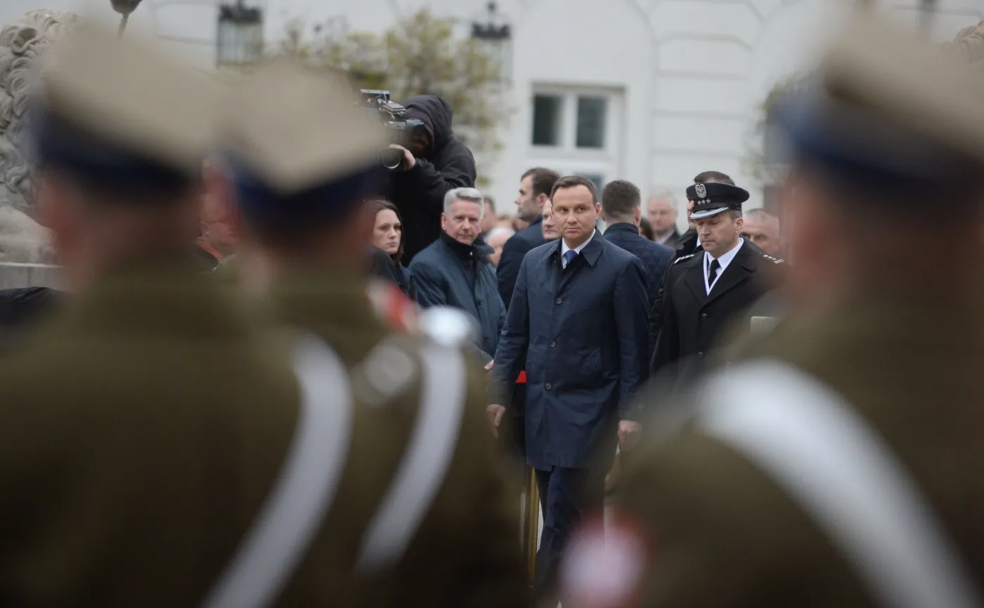 Przemówienie prezydenta Andrzeja Dudy w szóstą rocznicę katastrofy smoleńskiej [DOKUMENTACJA]