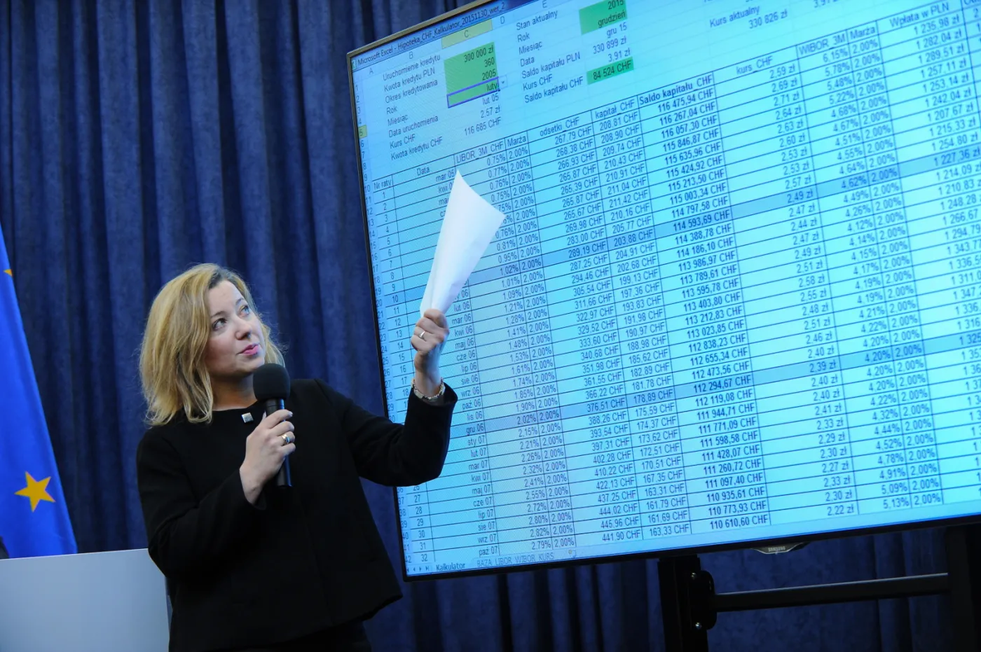 Konferencja prasowa nt. kredytów walutowych