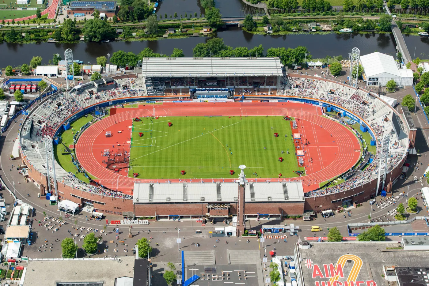 Stadion w Amsterdamie