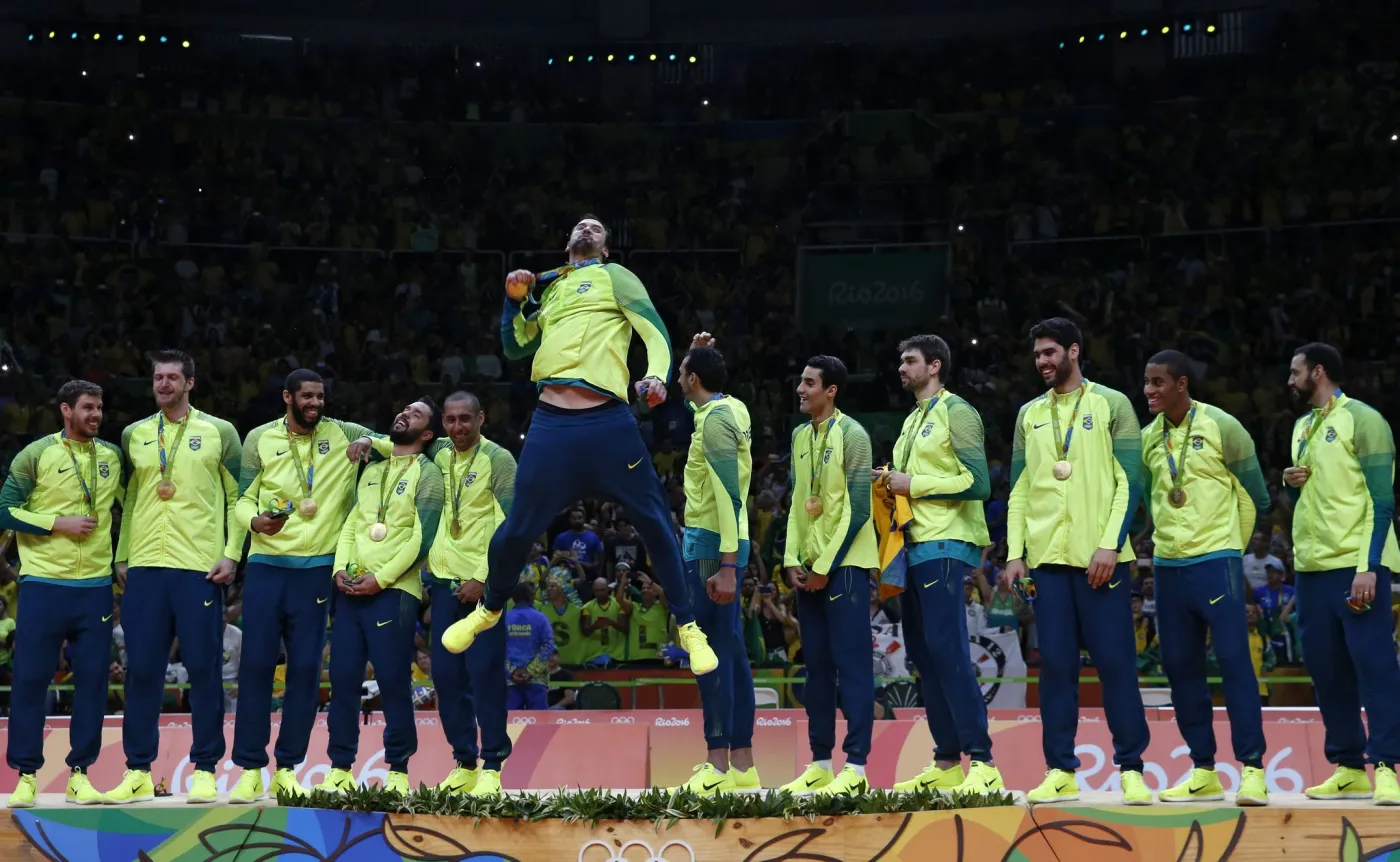 Rio 2016: Brazylijscy siatkarze z olimpijskim złotem. Gładko pokonali Włochów