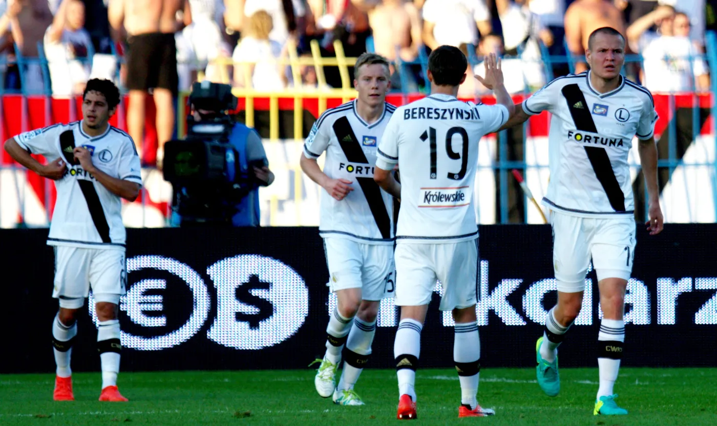 Piłkarze Legii Warszawa