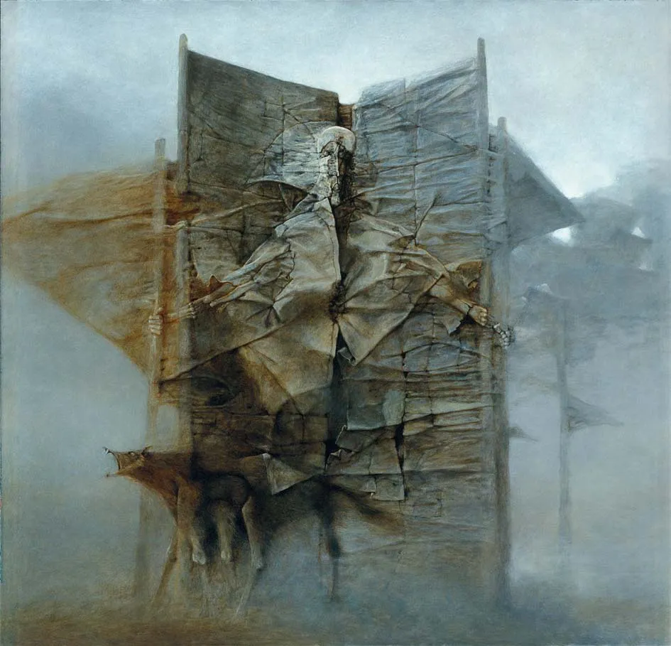 15 rocznica śmierci Zdzisława Beksińskiego. Przypominamy jego mniej znane prace