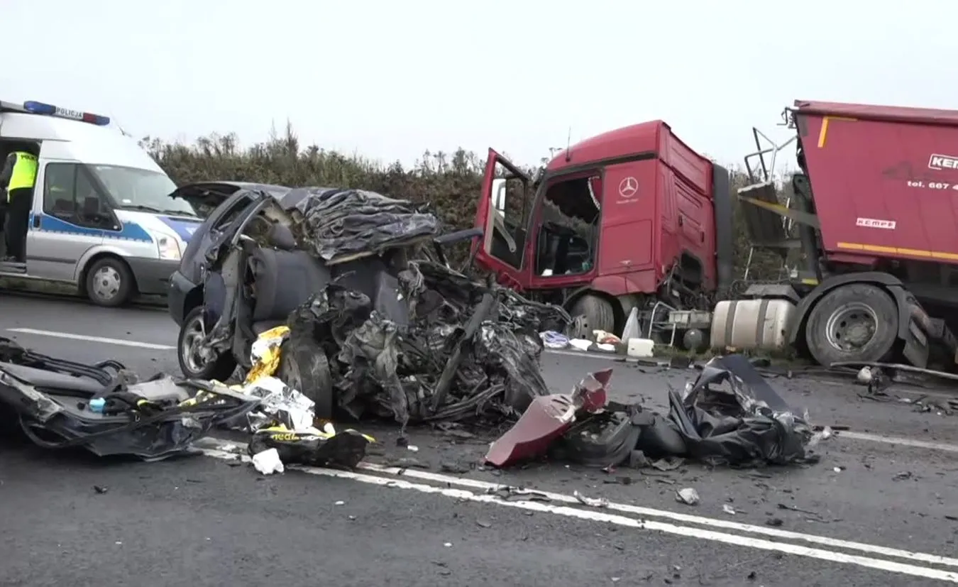 Wypadek koło Bogatyni