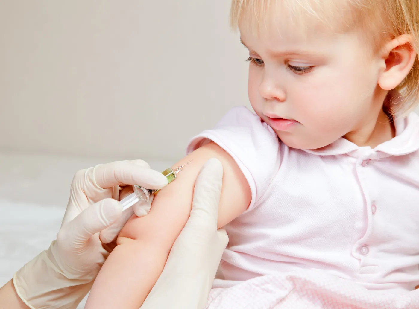 Dziecko ma szczepienie