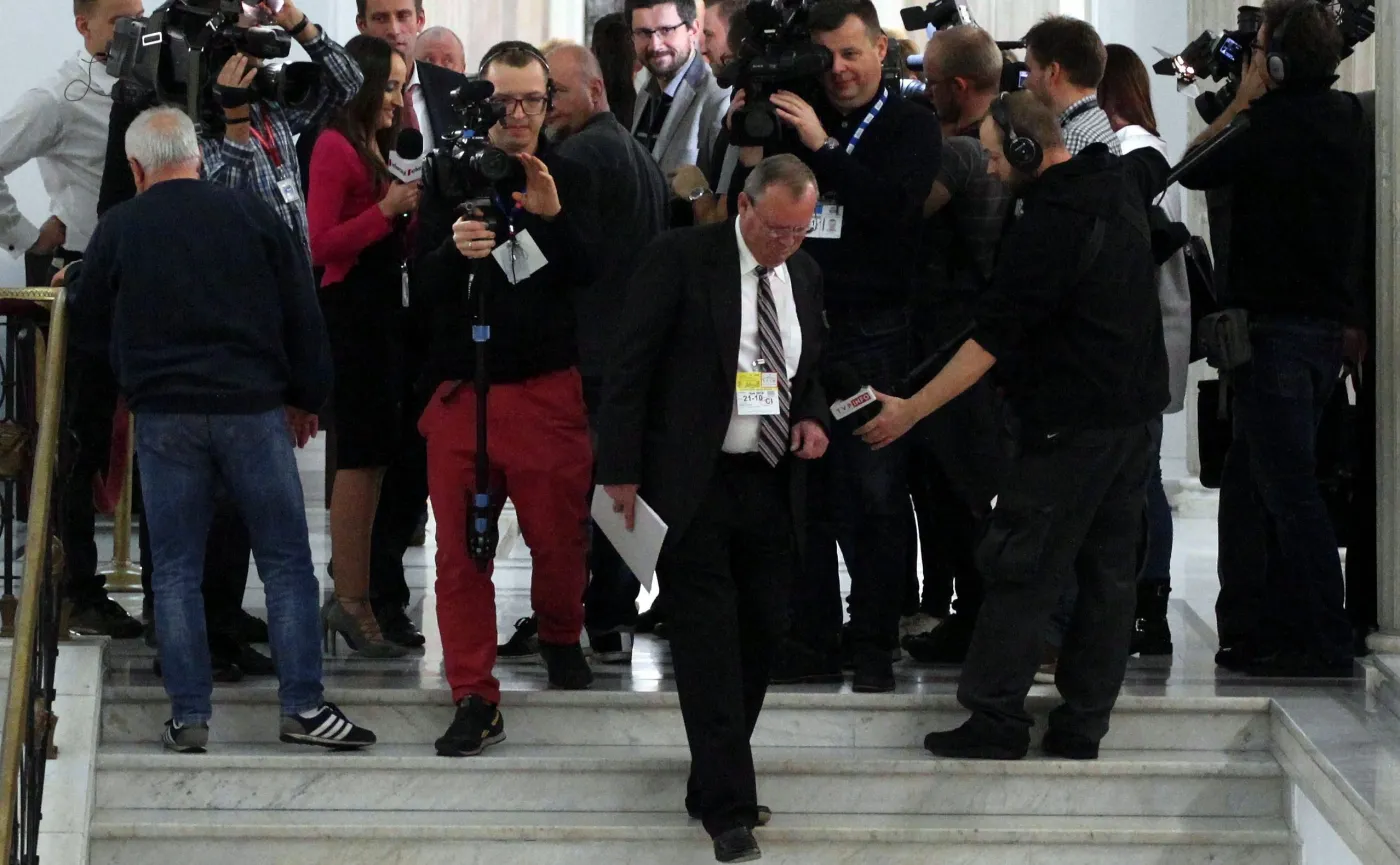 Dziennikarze w Sejmie