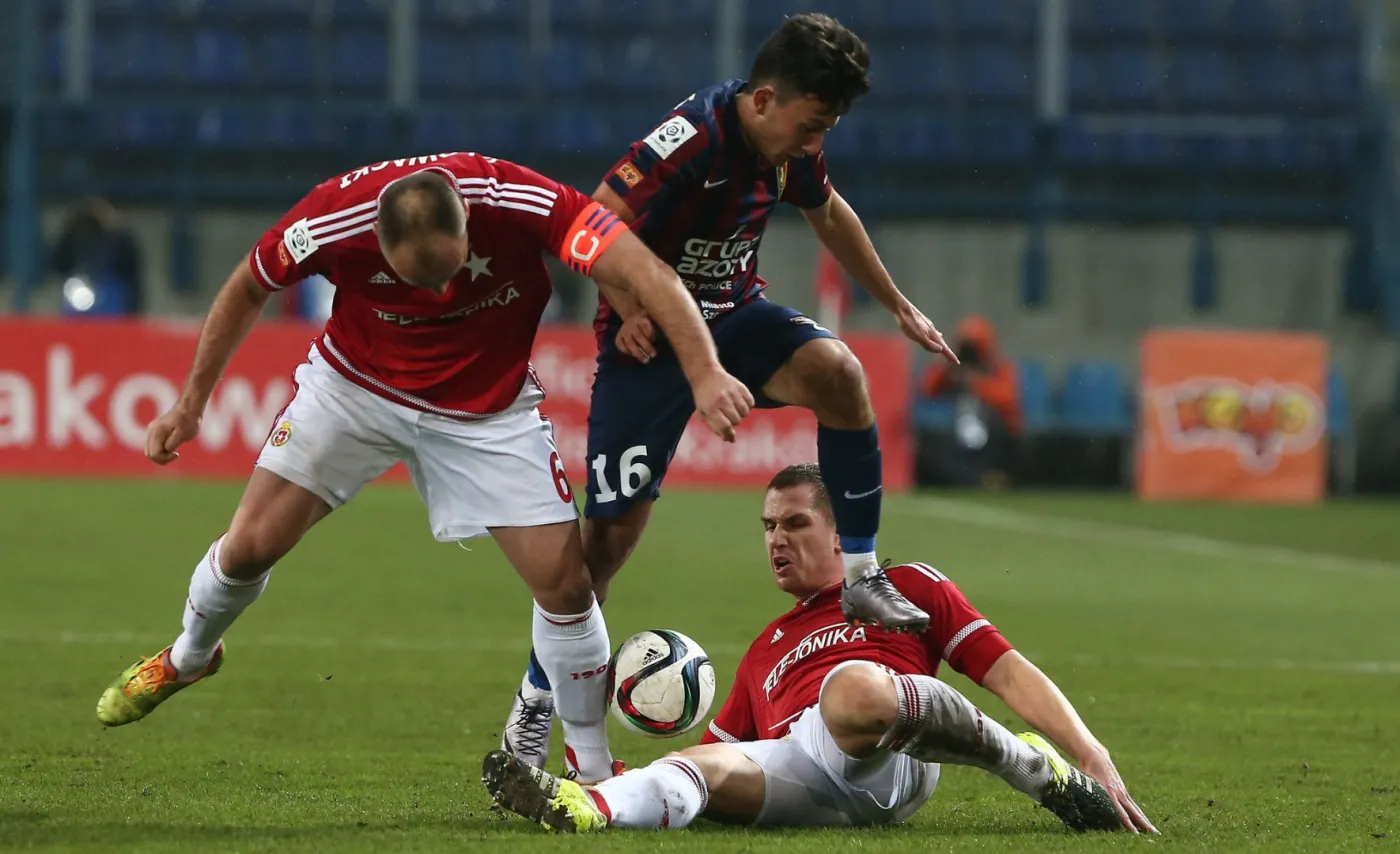 Zawodnicy Wisły Kraków