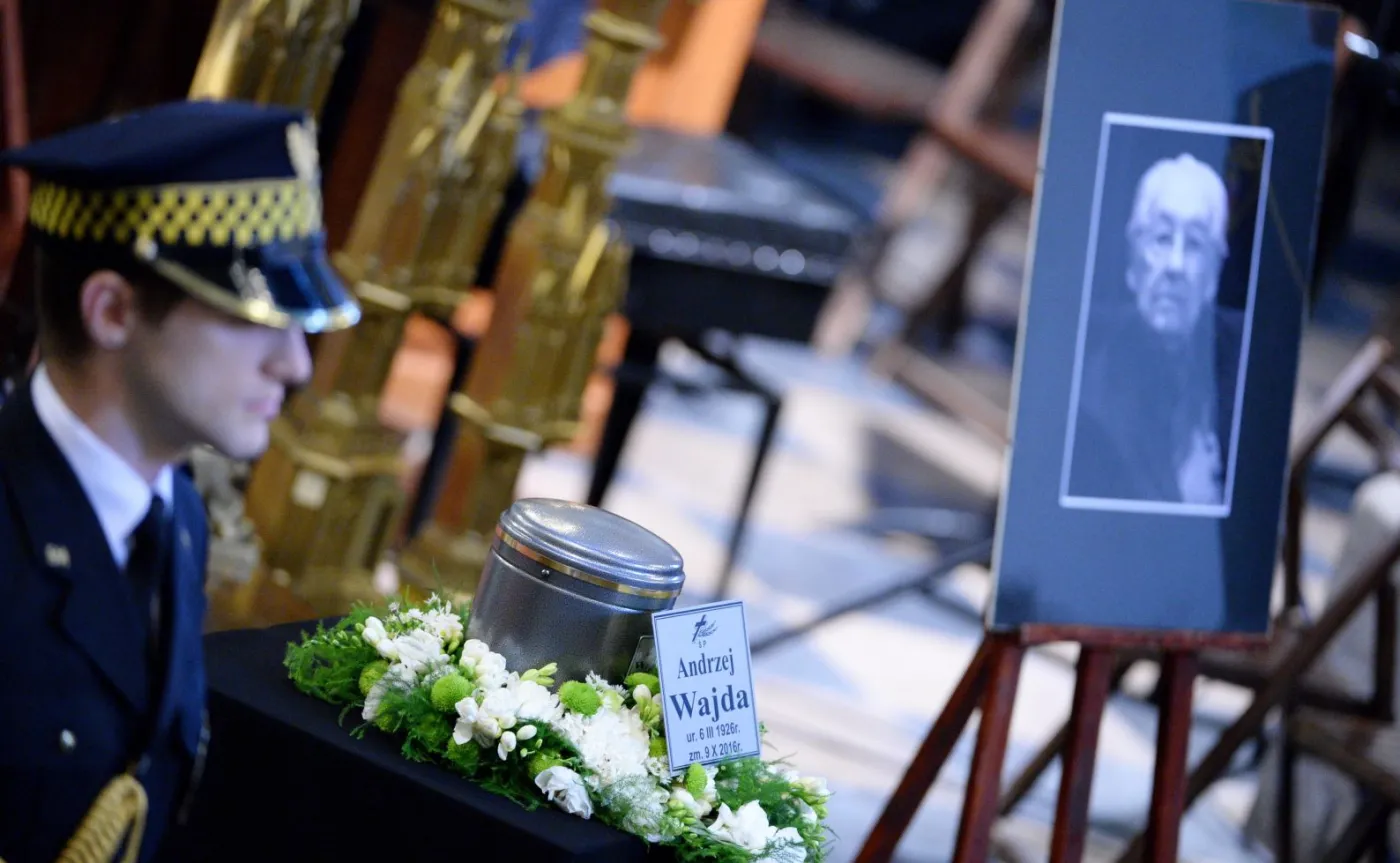 Pogrzeb Andrzeja Wajdy