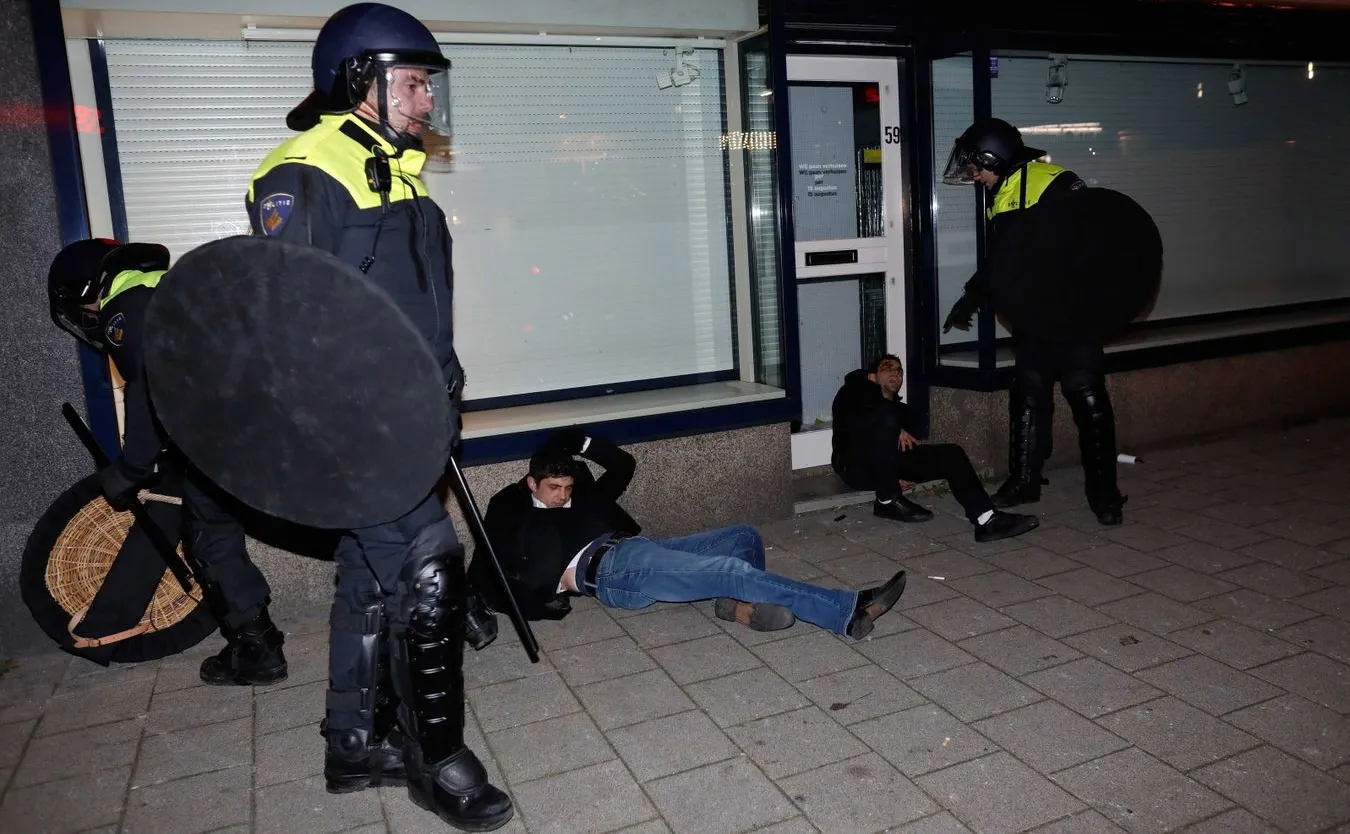 Policja w Rotterdamie