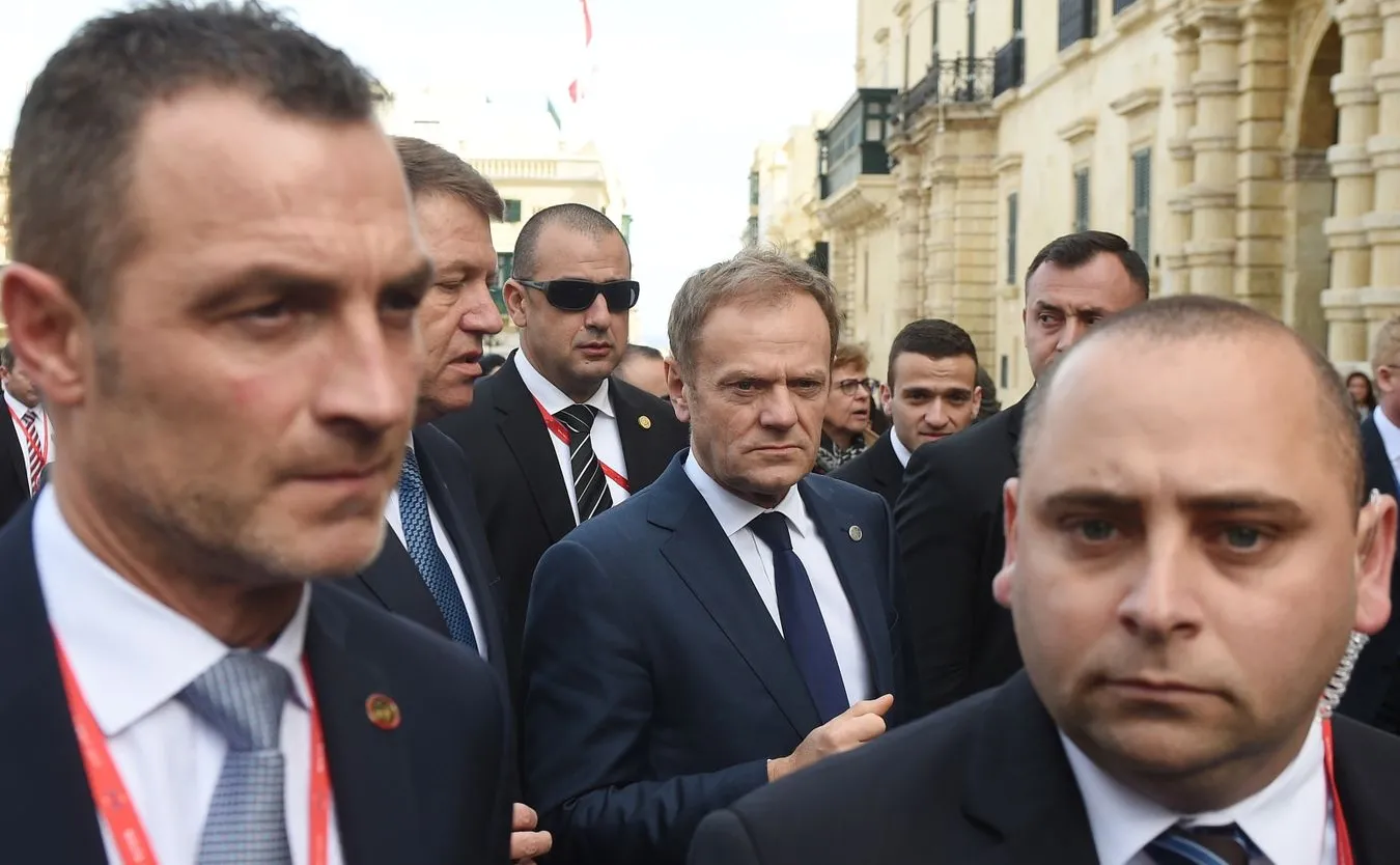 Donald Tusk na Malcie