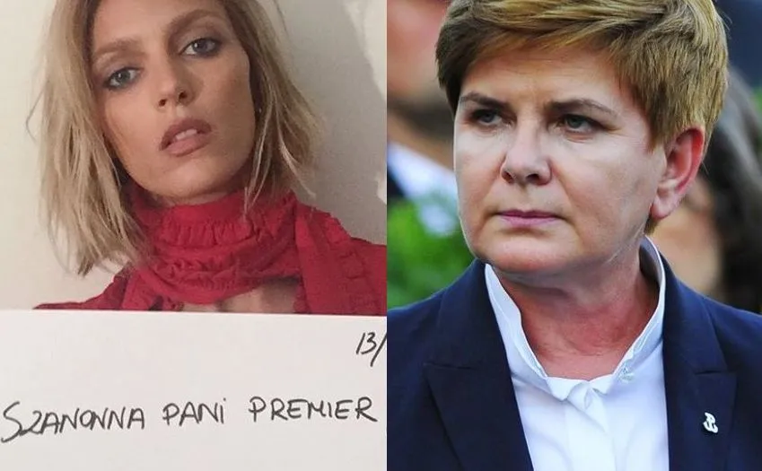 Anja Rubik, Beata Szydło