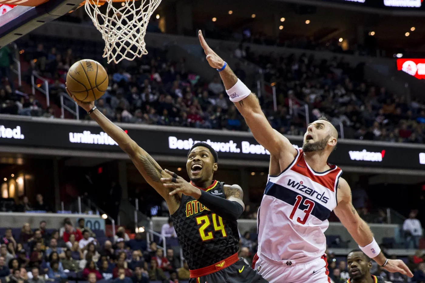 Marcin Gortat (z prawej)