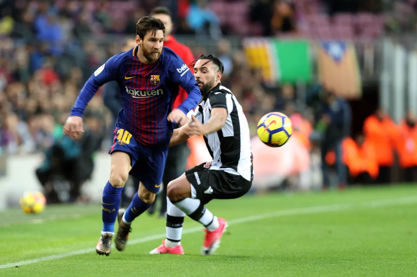 Leo Messi i Ivi Lopez