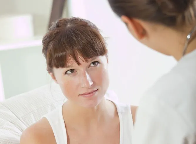 pacjentka lekarz doktor