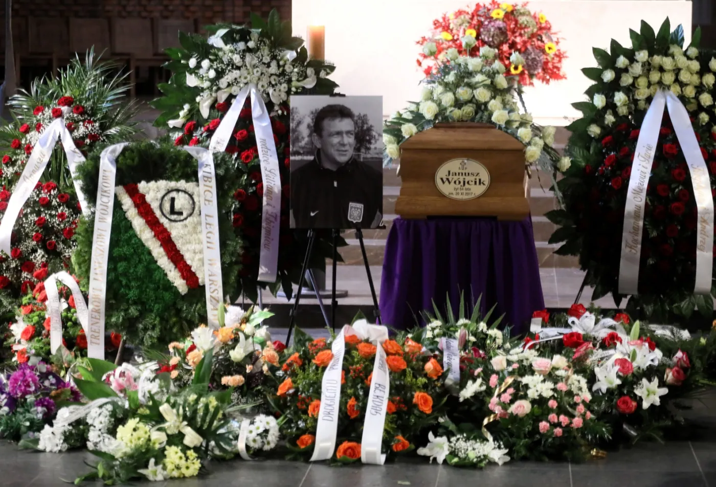 Pogrzeb Janusz Wójcika