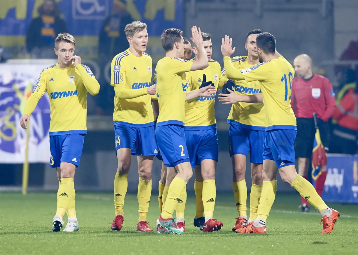 Zawodnicy Arki Gdynia