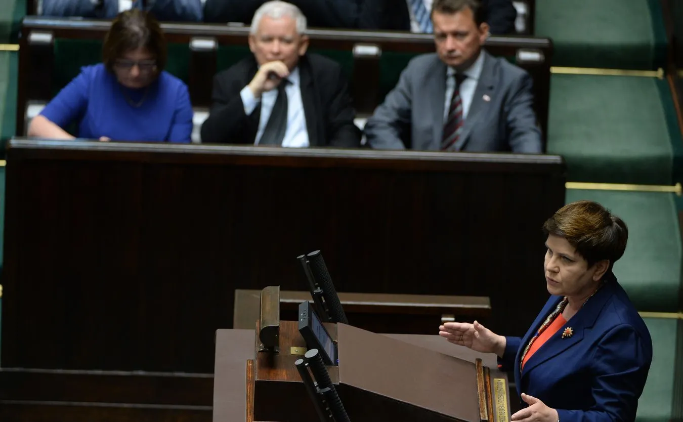 Beata Szydło w Sejmie 