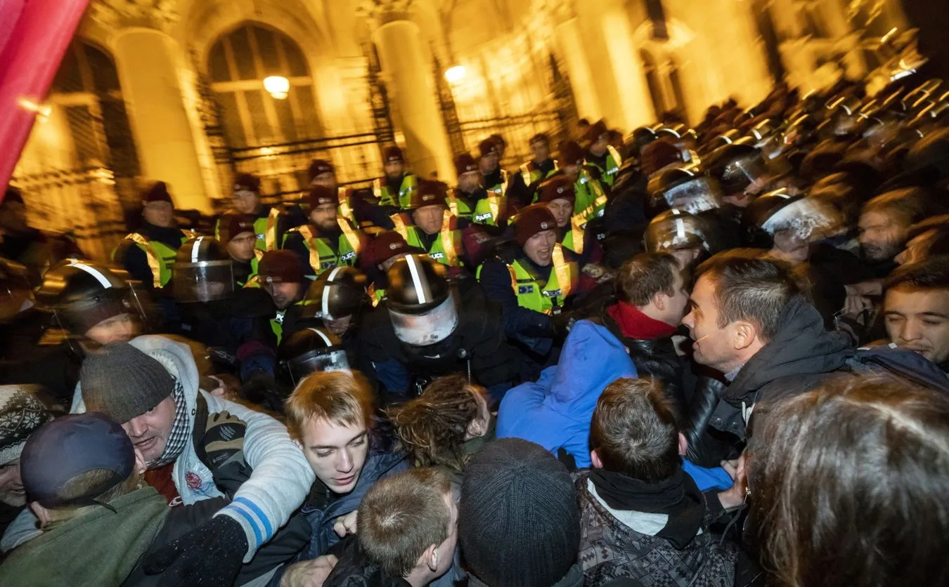 Protest w Budapeszcie