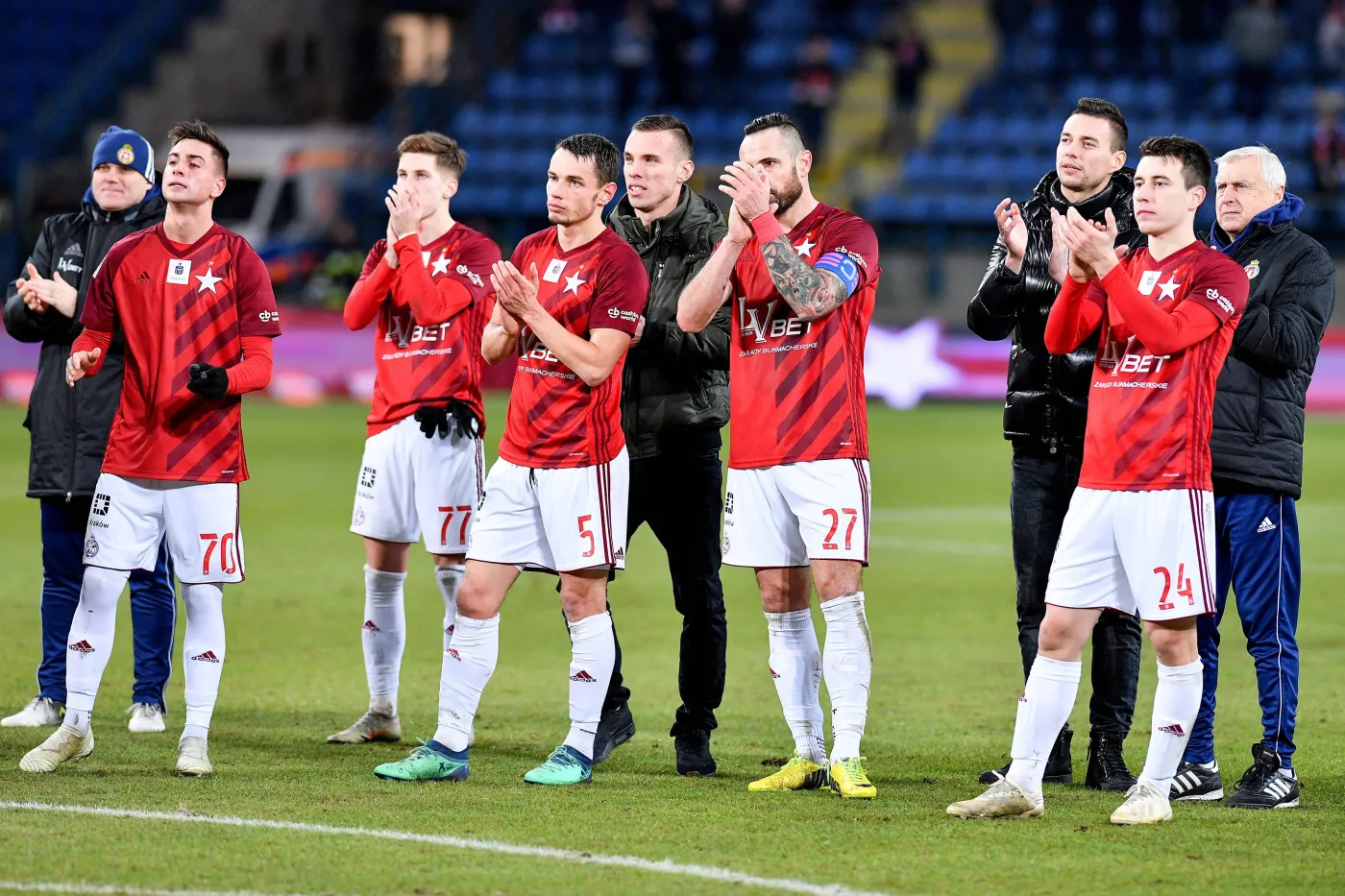 Piłkarze Wisły Kraków